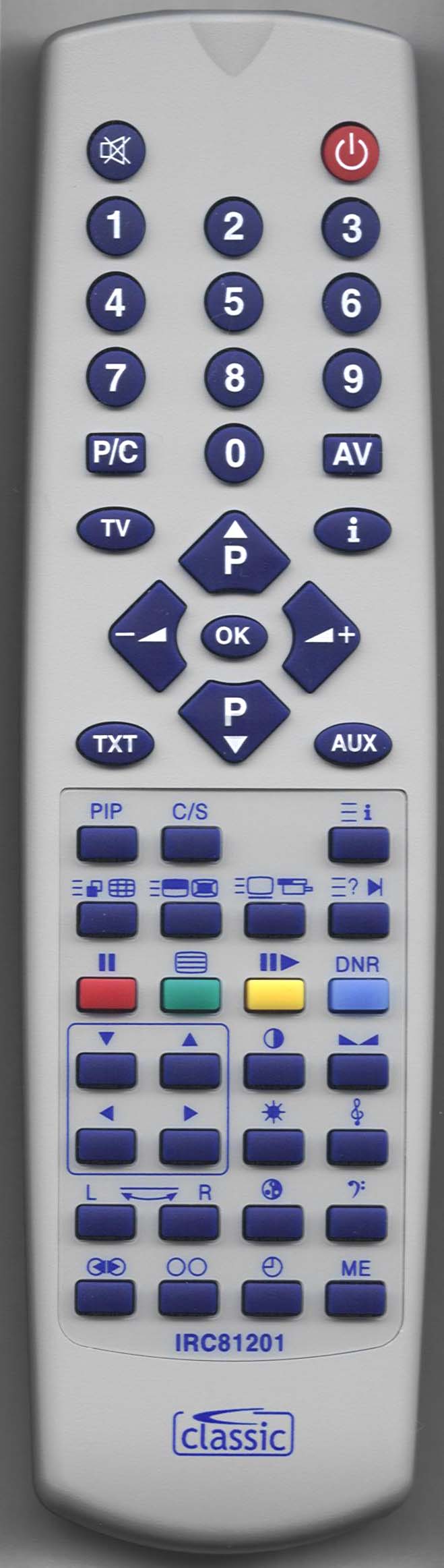 Blaupunkt MS63109VTM Remote Control
