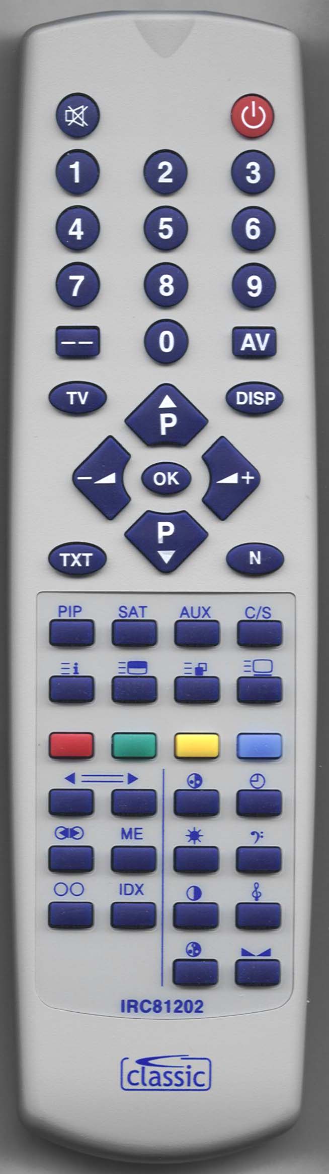 Blaupunkt MC6340TTN Remote Control