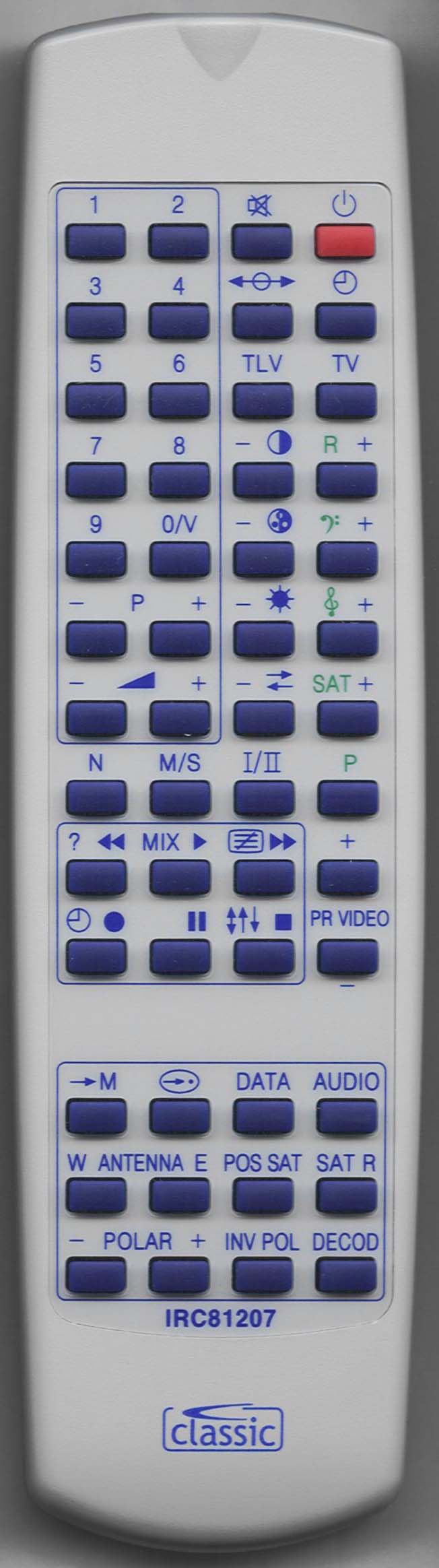 LUXOR 210 1006-14 Remote Control