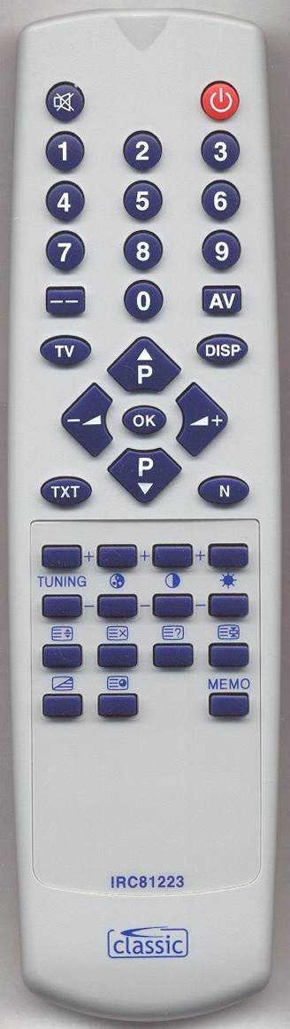 MATSUI 100270300 Remote Control