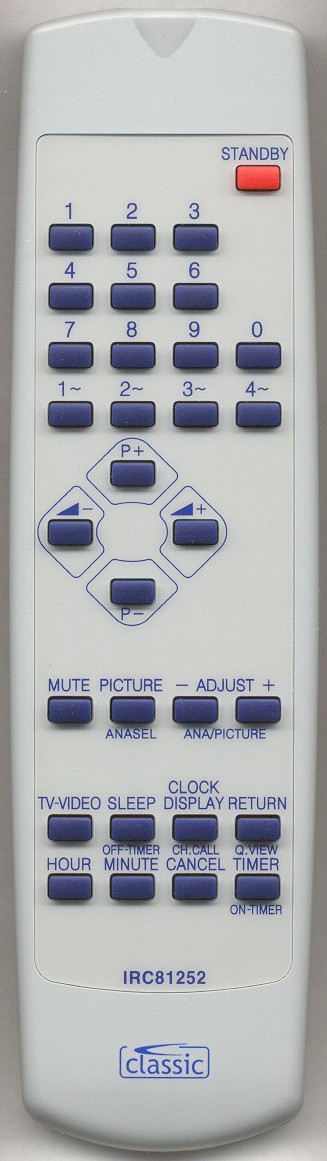 MATSUI 1436 Remote Control Alternative