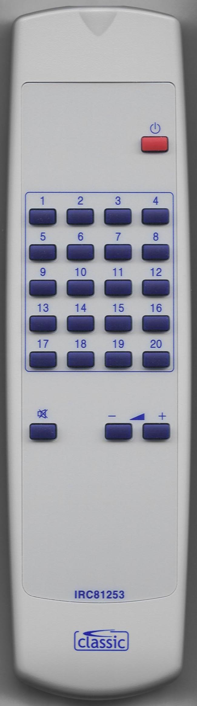 SAMSUNG CB-338 XS Remote Control