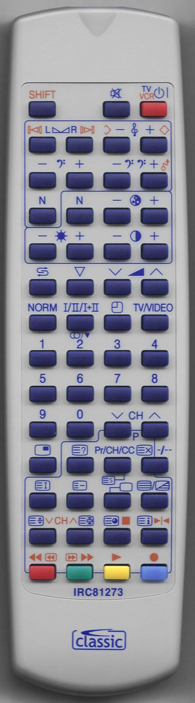 SHARP SVU-288 Remote Control
