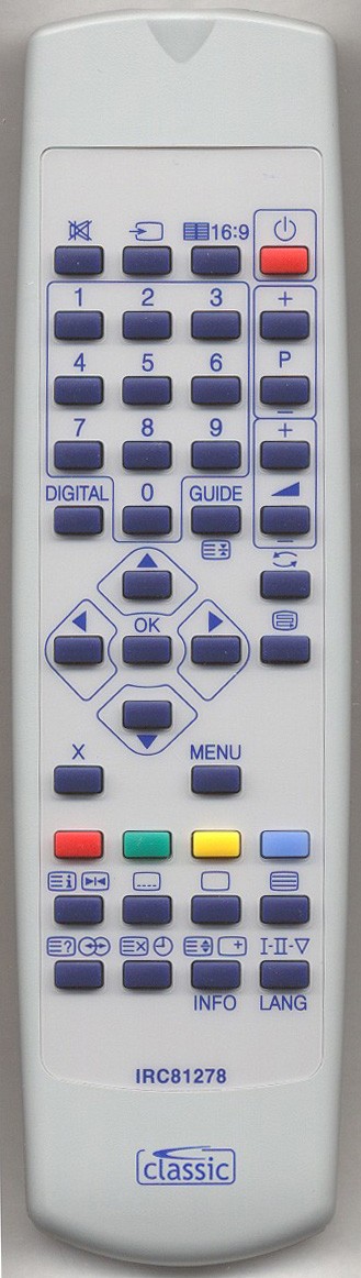 HITACHI CL28-W35TAN Remote Control