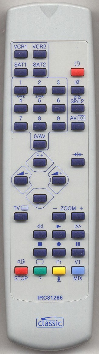 Nordmende 81 HPLB Remote Control