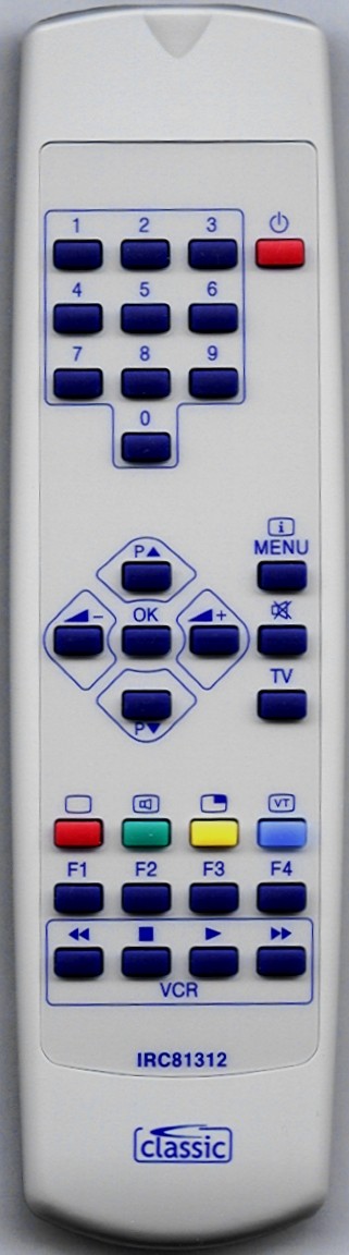 TEVION MD 7110VTS/S Remote Control