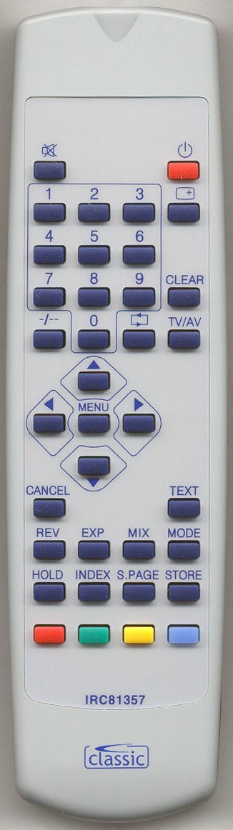 LUXOR LX 3710 BF/TXT Remote Control
