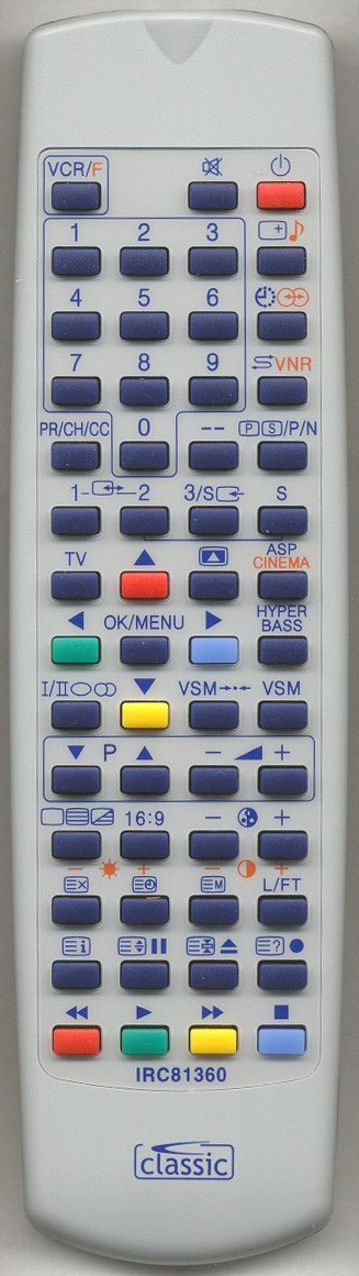 JVC AV-28 S1EG Remote Control