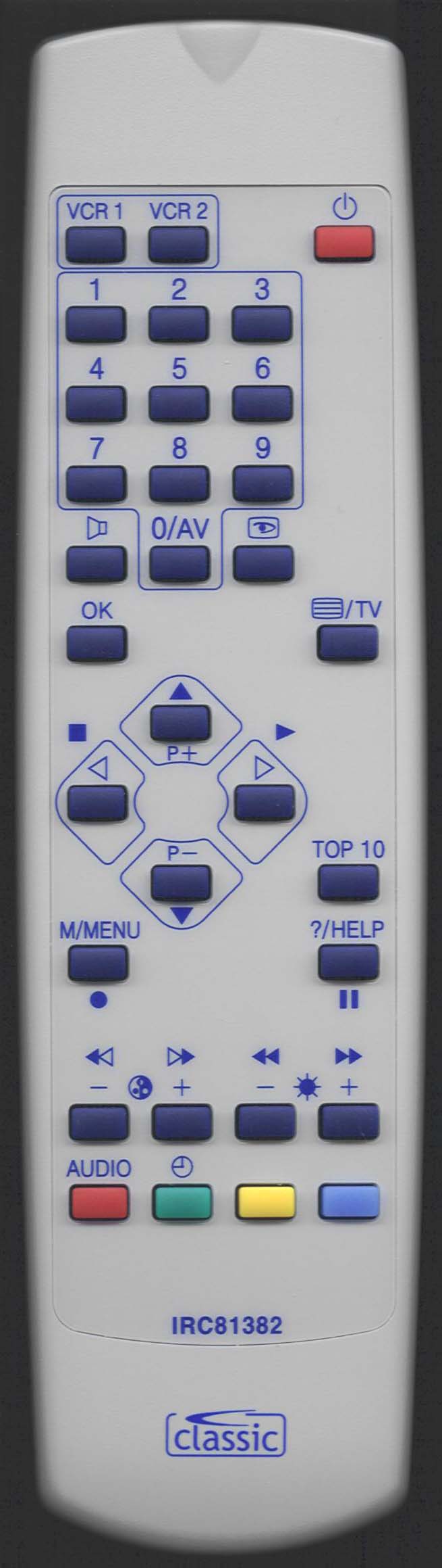 TEVION 631020001131 Remote Control Alternative