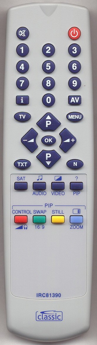 ORION TV-72201 Remote Control