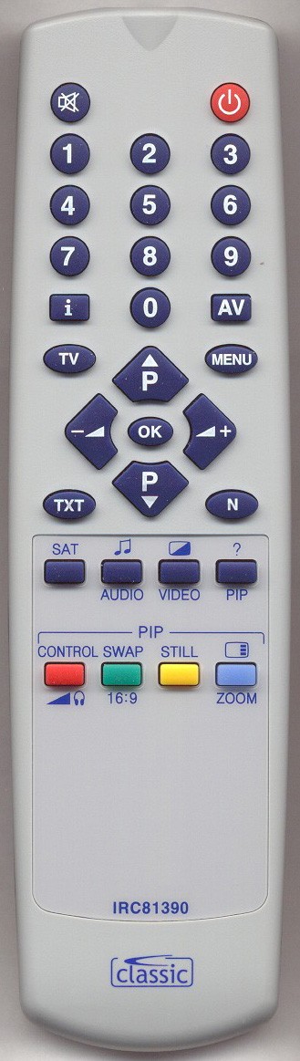 ORION TV-82301 Remote Control