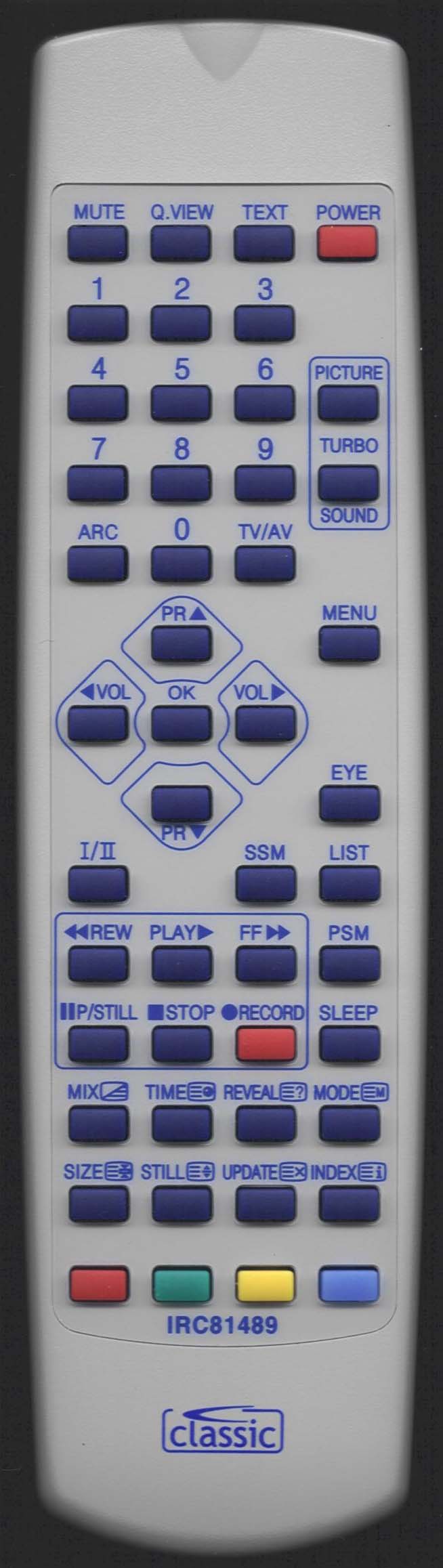 LG RL-32 FZ30RQ Remote Control