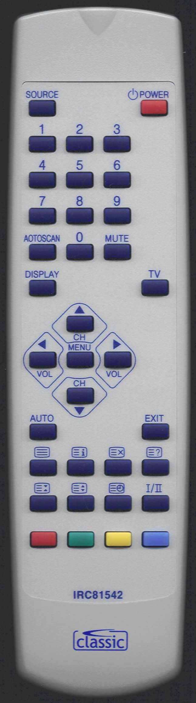 LOGIK LCX14R1 Remote Control