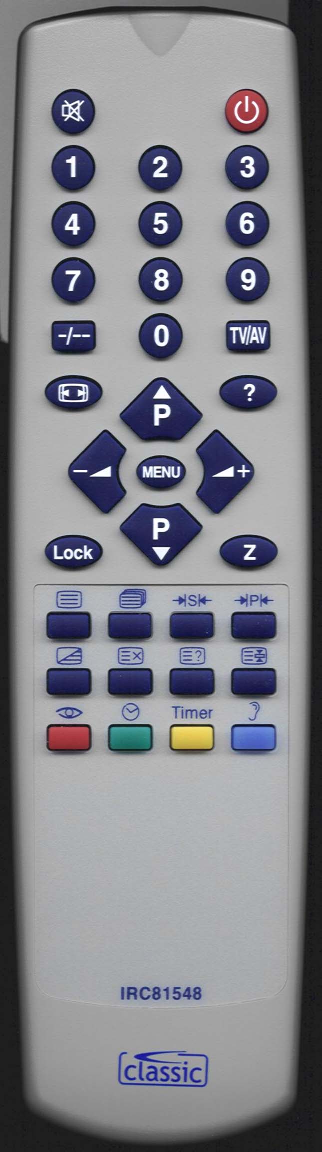 GRUNDIG 72011-630.0000 Remote Control