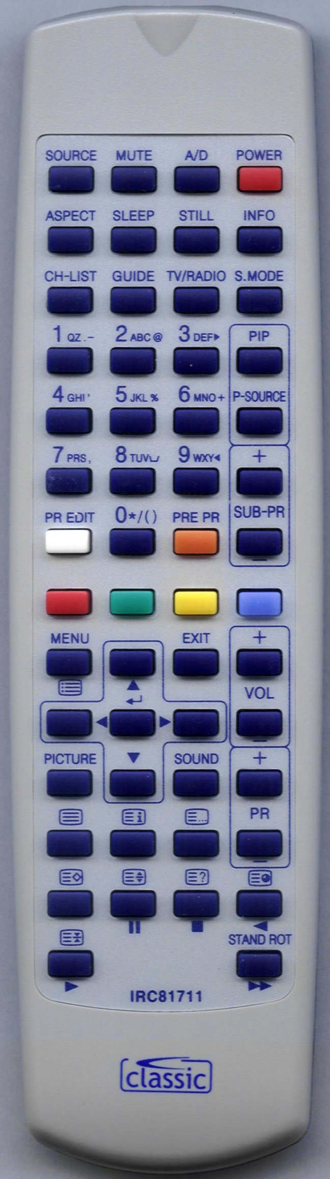 Hyundai VUON E420D Remote Control
