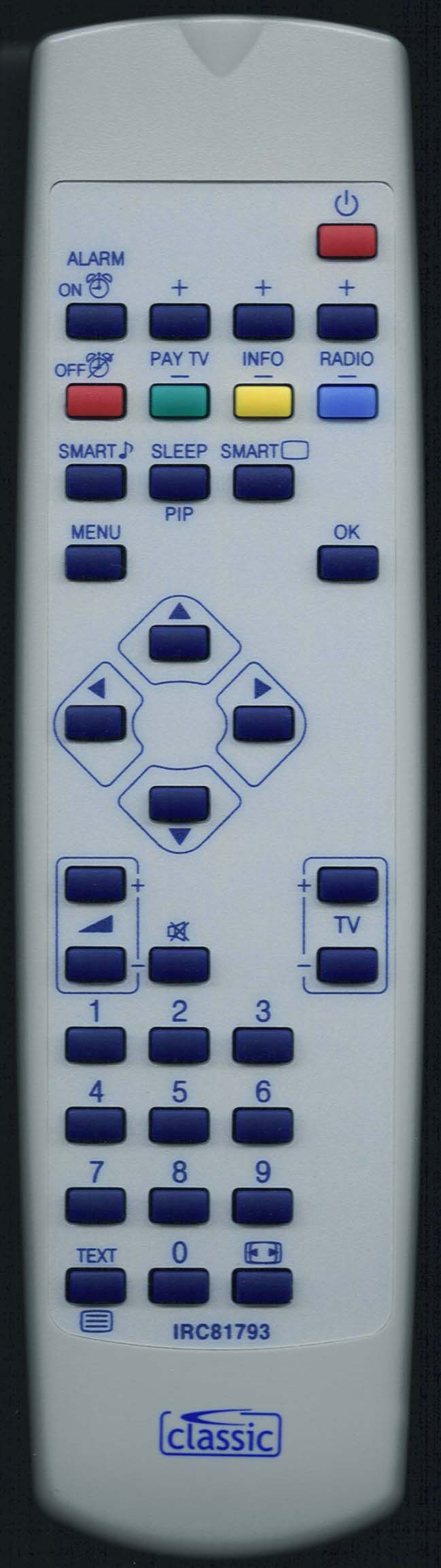 PHILIPS 20 HF7462/12 Remote Control