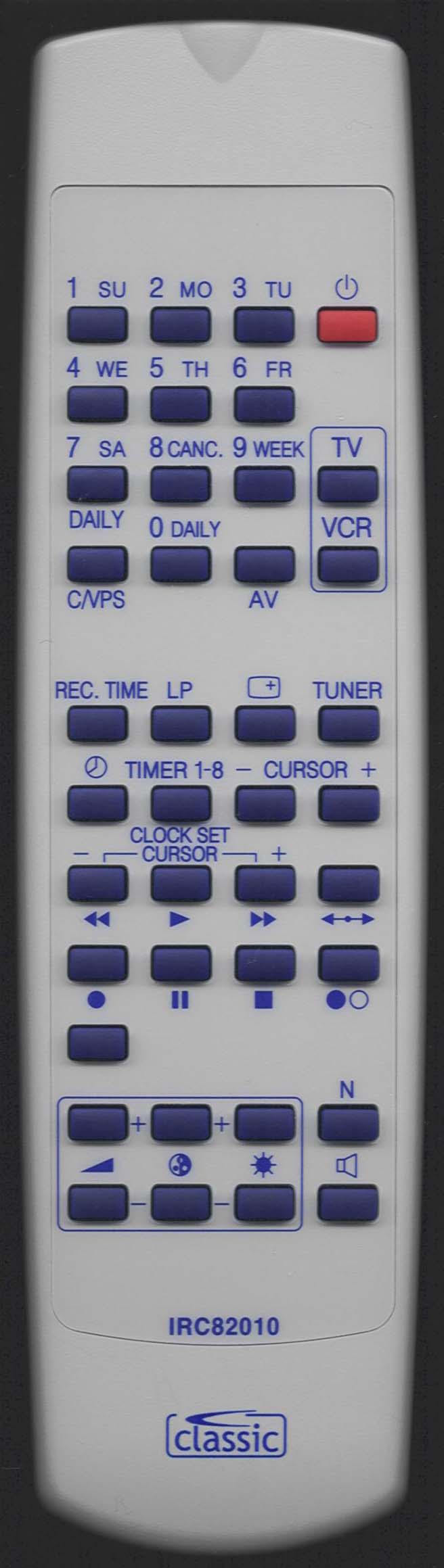 THOMSON VST 230 Remote Control