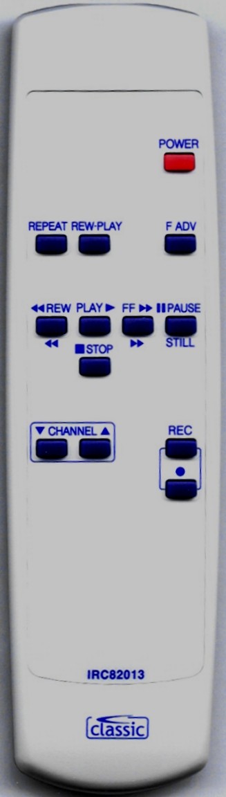 SANYO VHR-2700 HF Remote Control