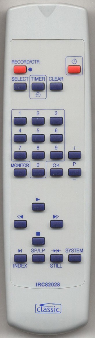 PHILIPS VR675 Remote Control Alternative