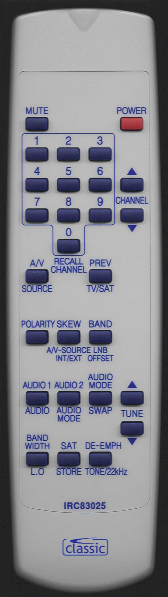 SEG SR 025 Remote Control