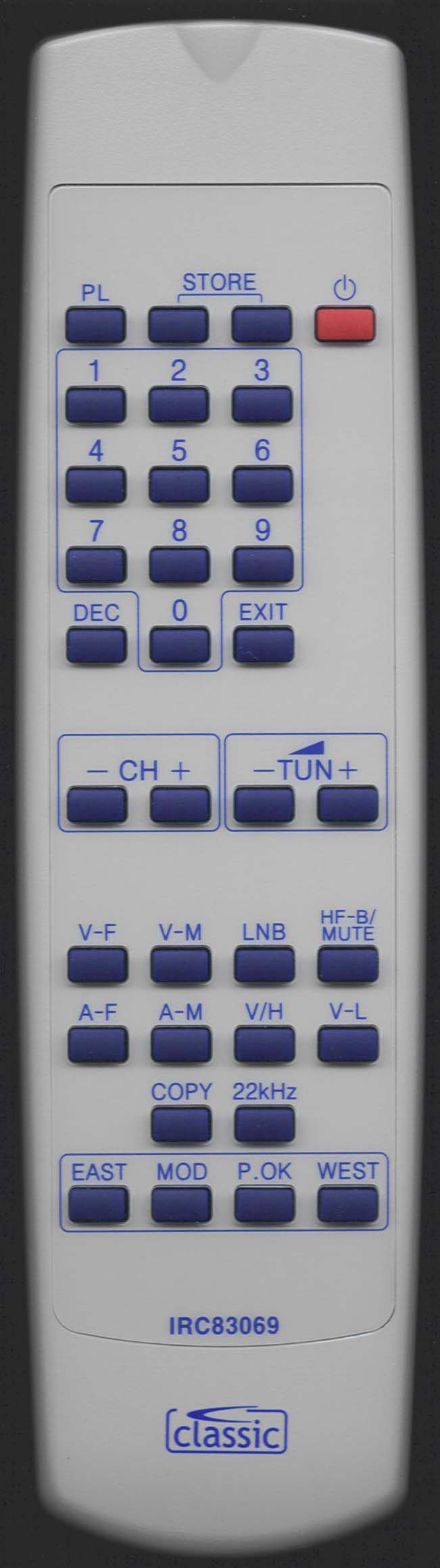 THOMSON 350 543 80 Remote Control