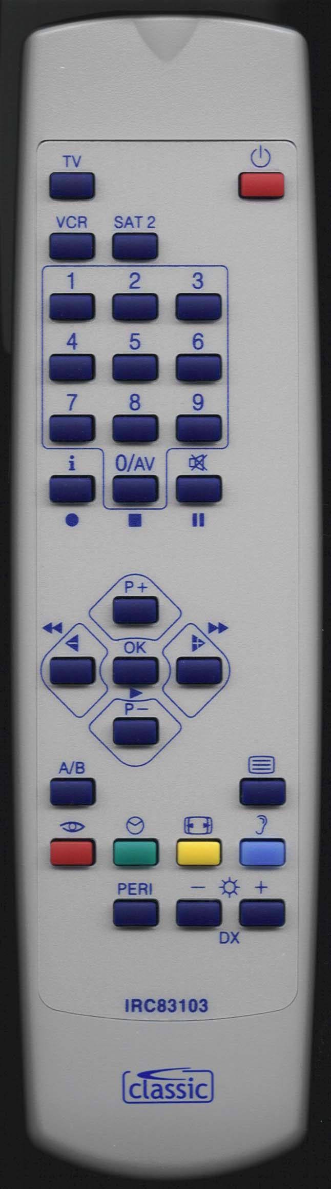 GRUNDIG STR 7122TWIN Remote Control