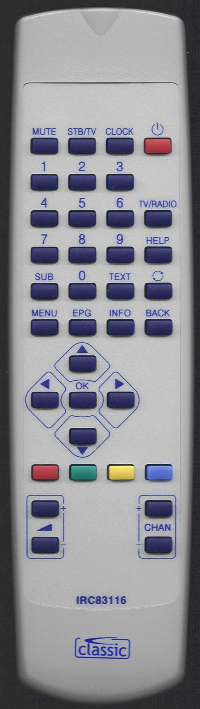 TVONICS MDR-200 Replacement Remote Control