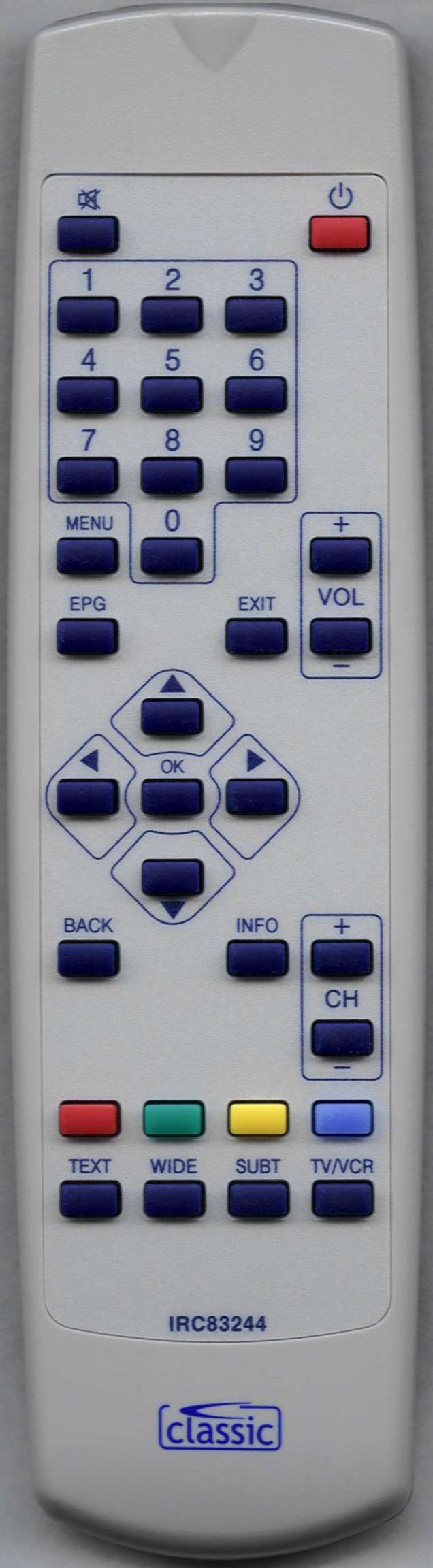 ALBA STB8H Remote Control
