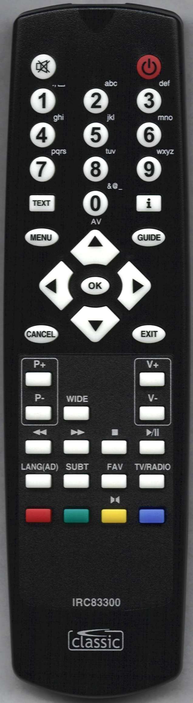 FINLUX 30067685 Remote Control Alternative