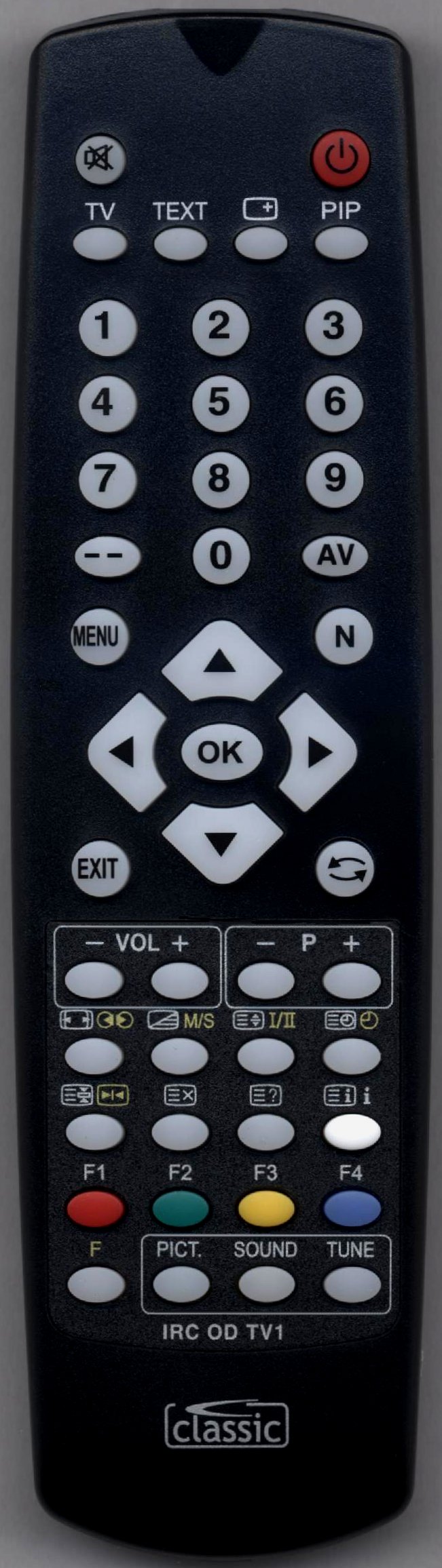 TOSHIBA 2835DB Remote Control Alternative TOSHIBA 2835DB Remote Control Alternative