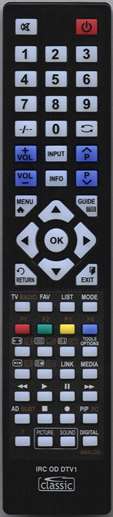 TEVION LCD4203ID Remote Control