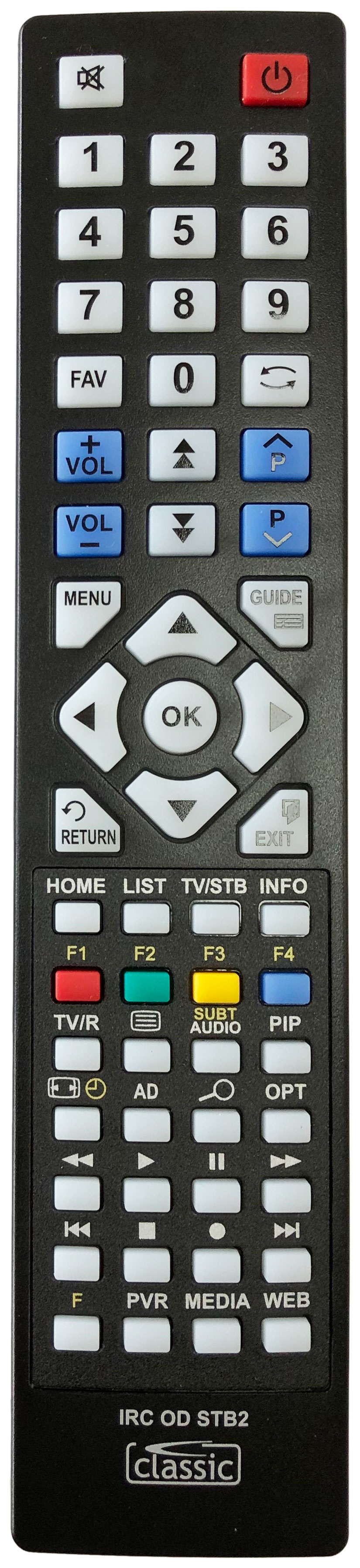 LUXOR TUTV2500 Remote Control Alternative