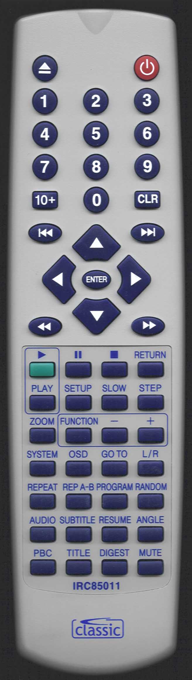 Clatronic DVD 491 Remote Control