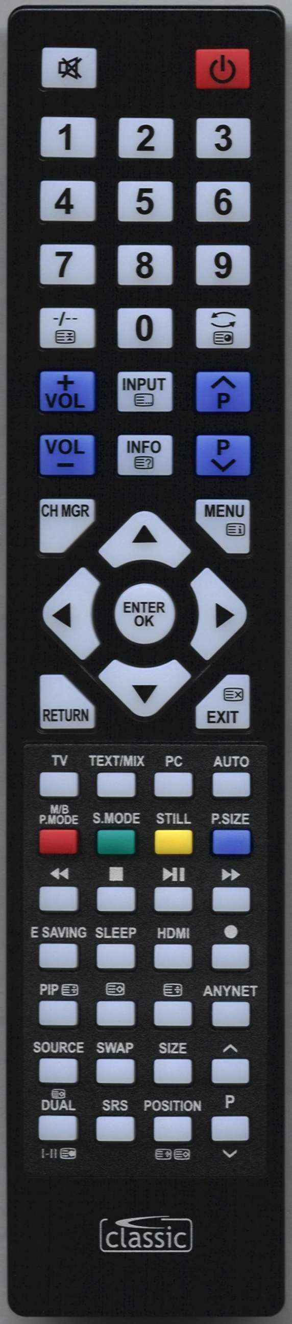 SAMSUNG PS42C7HXXSE Remote Control