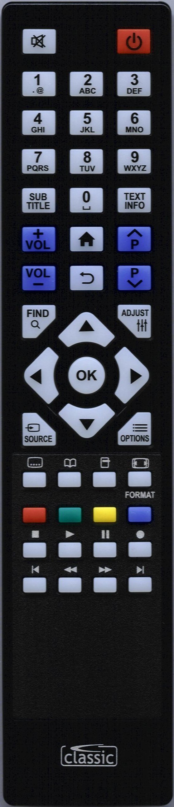 Philips 19 PFL3606H/12 Remote Control