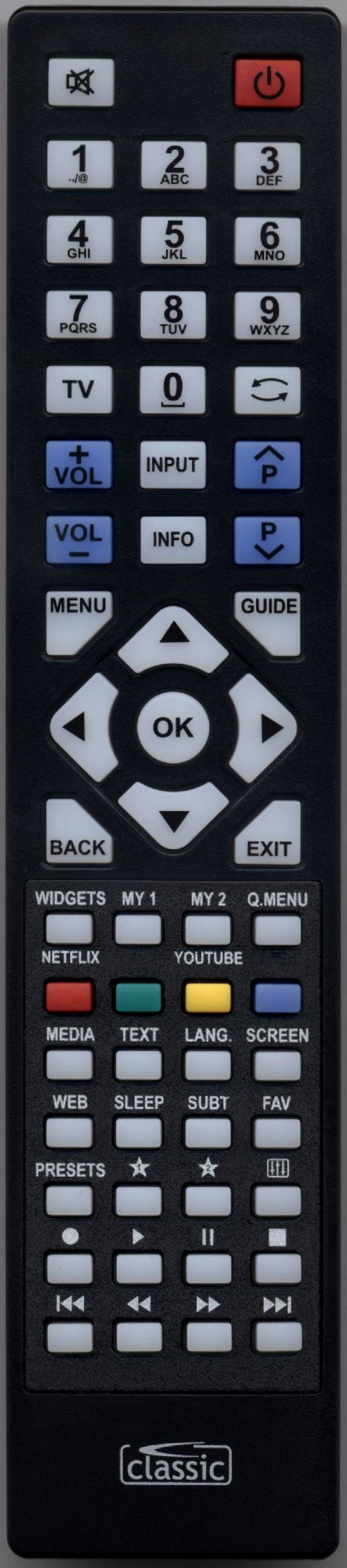 DIGIHOME 19911LEDDVD Remote Control