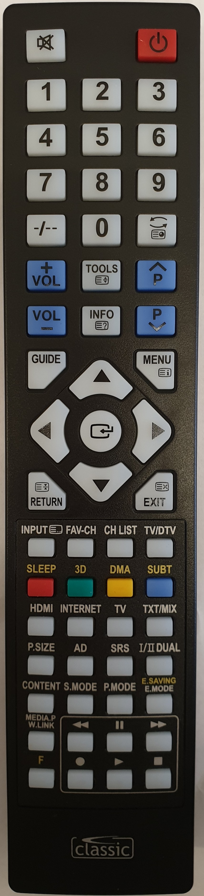 SAMSUNG LE40B653T5W Remote Control SAMSUNG LE40B653T5W Remote Control