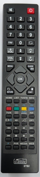 TVONICS DTR-HV250 Remote Control