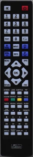 ORION LCD PIF22-DLED Remote Control