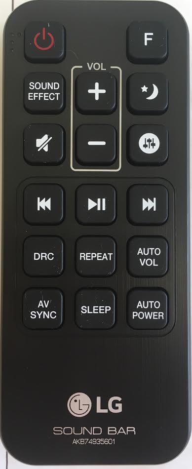 LG SH7 Remote Control Original 
