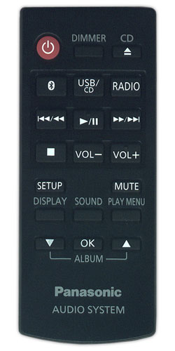 Panasonic SCPM250 Remote Control - Genuine Original