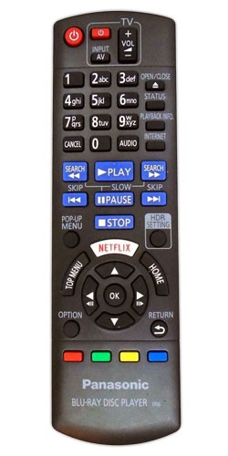 Panasonic DMP-UB310EG-K Remote Control - Genuine Original