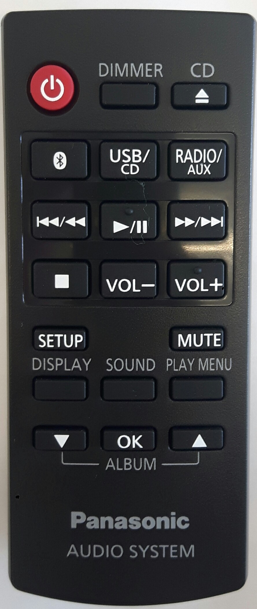PANASONIC SA-UX100 Remote Control Original 