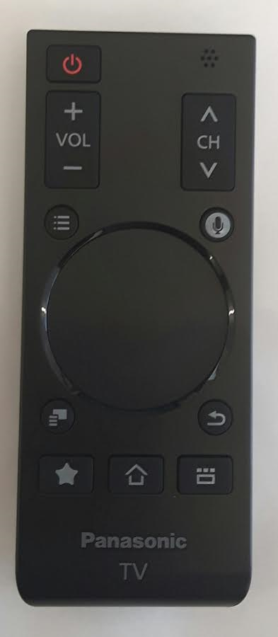 Panasonic TX60AS650B Touch Pad Remote Control - Genuine Original