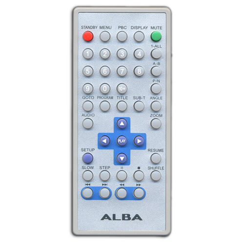 ALBA DVDP720 Remote Control Original