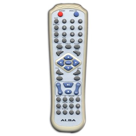 ALBA DVD62XI Remote Control Original
