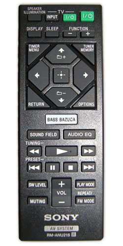 Sony HTGT1 Remote Control - Genuine Original