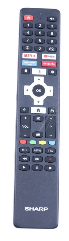 Sharp 2T-C40FG6EL2AB Remote Control - Genuine Original