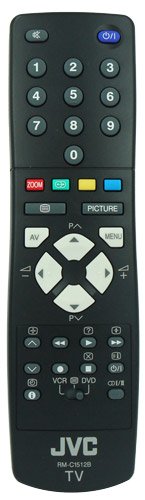 JVC RMC1512B Remote Control - Genuine Original
