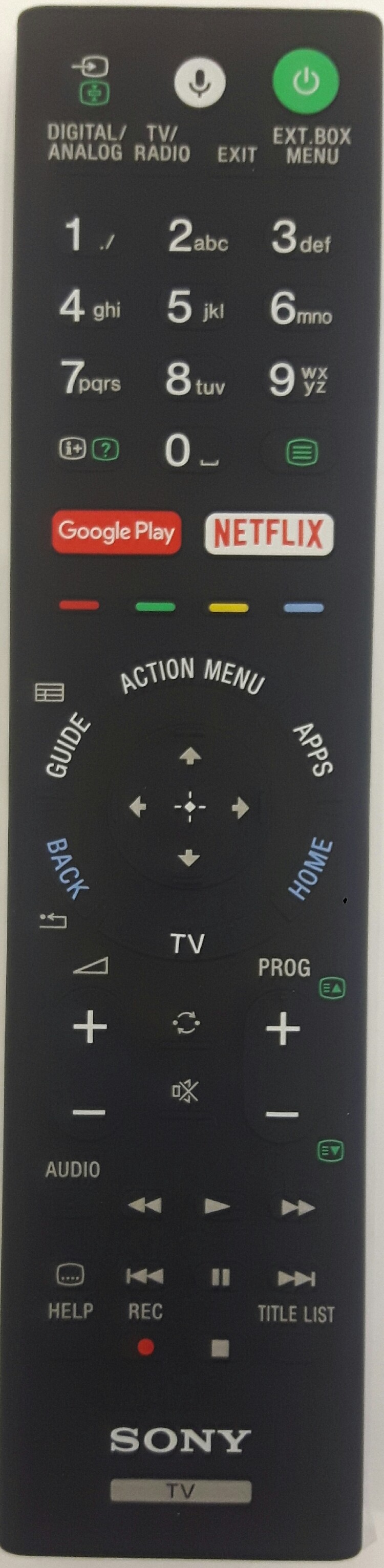 SONY RMF-TX220E Remote Control Original